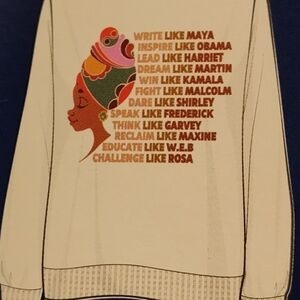 Women's Graphic Sweater - Cream